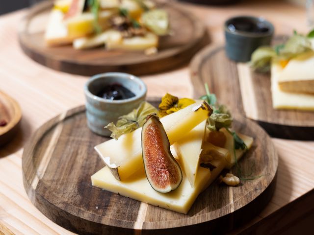 L'OUSTAOU - Troquet Landais Assiette de fromages